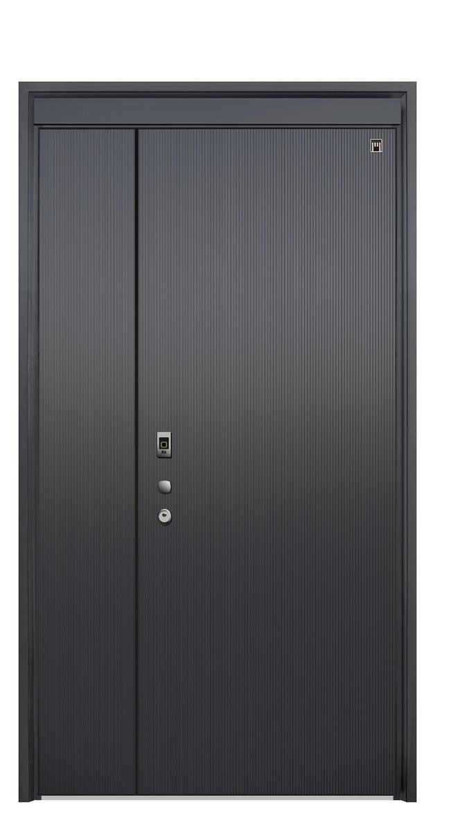 Custom Modern Entry Door Apartment Aluminum Armored Door
