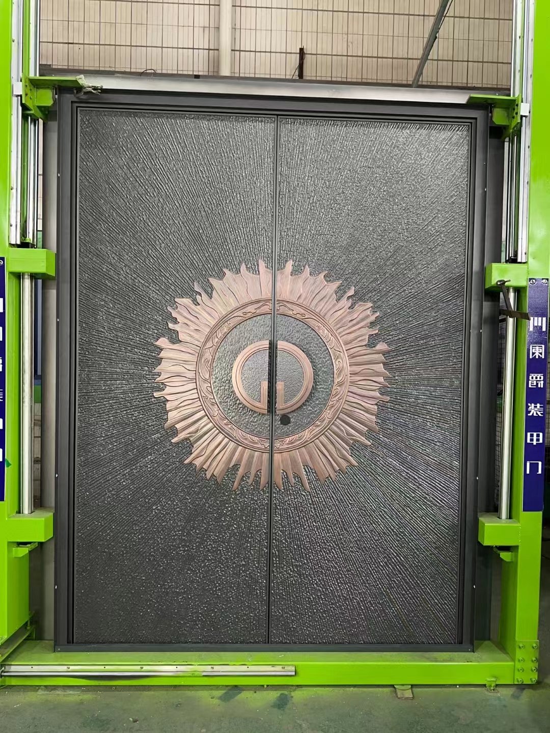 Elegant Aluminum Double Door for Villa Entrance