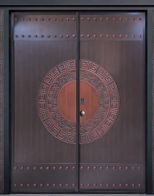Modern popular double open safety door