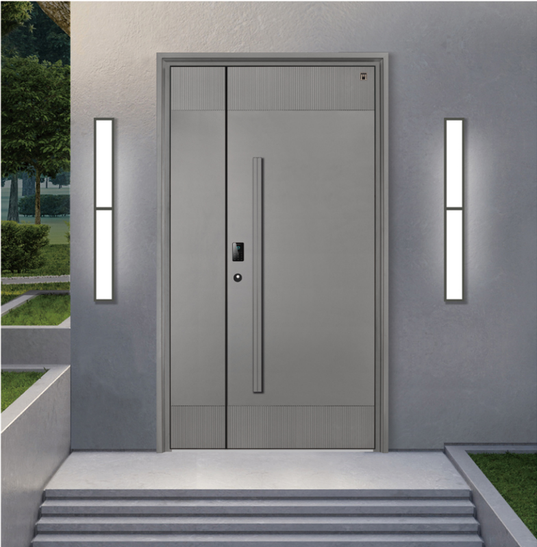 front entrance aluminium doors