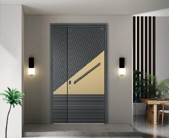 Aluminum security door VS Anti-theft door
