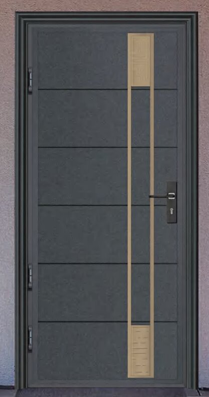 High-grade aluminum anti-theft door