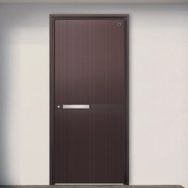 Luxury anti-theft fireproof soundproof aluminum alloy door