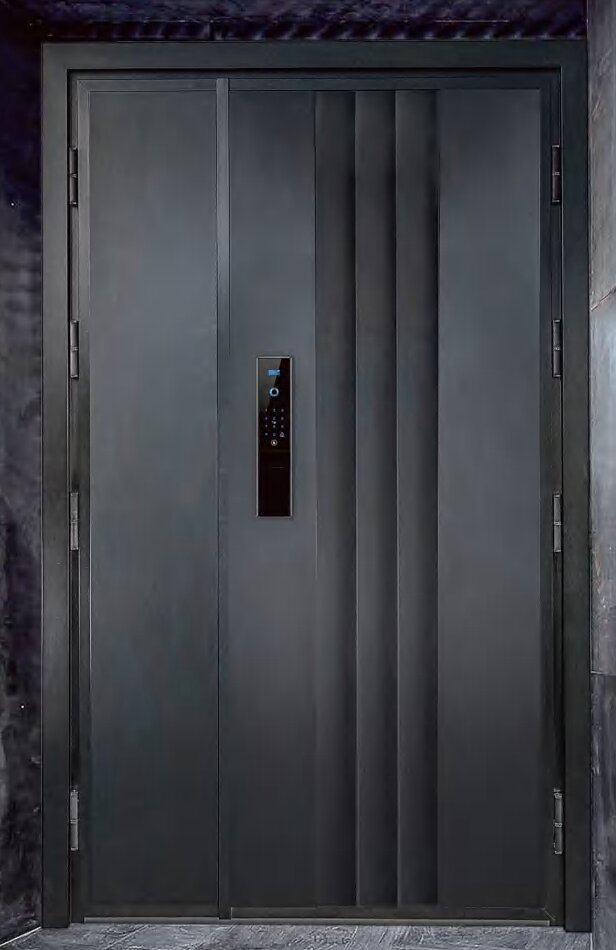 Luxury anti-theft thermal insulation safety door