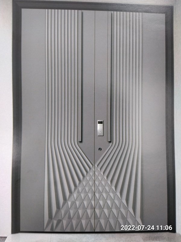 Top Grade Cast Aluminum Luxury Villa Armored Door