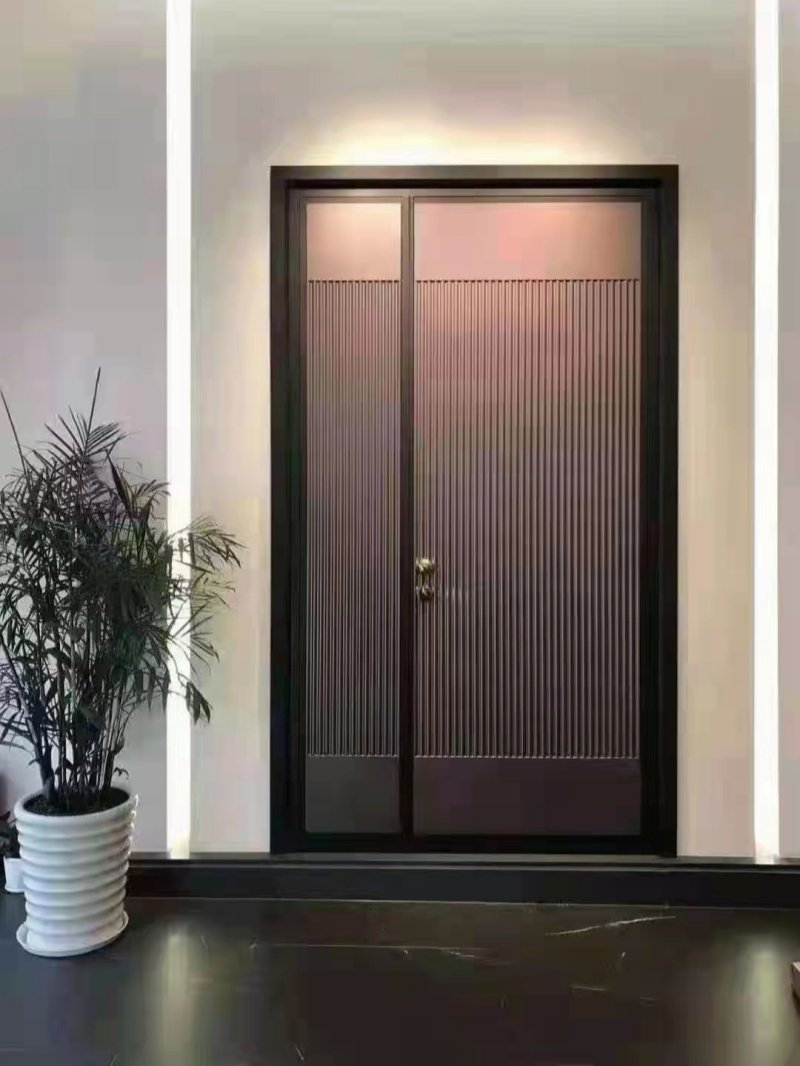 Luxury Aluminum Entrance Exterior Door House Front Door