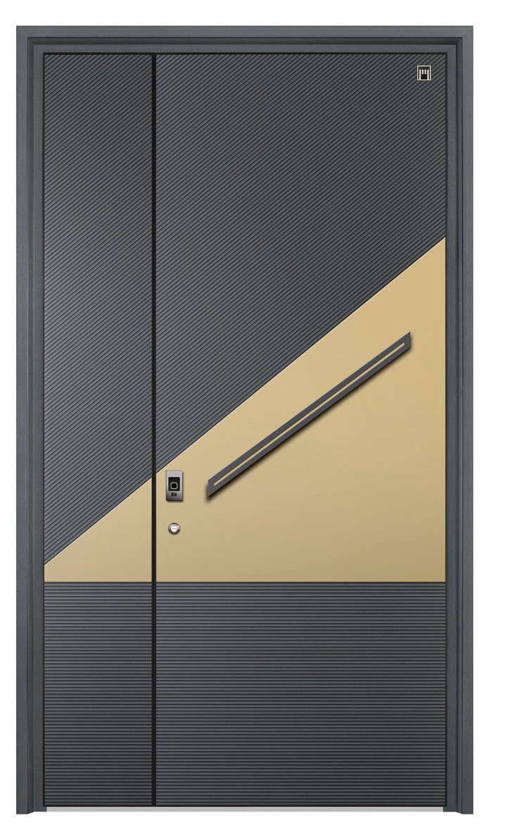 Home aluminum security door