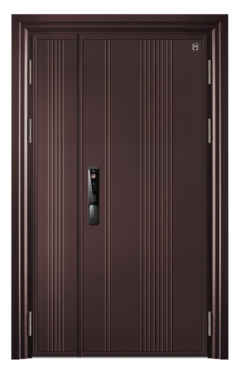 Modern High End Black Aluminum Villa Front Door